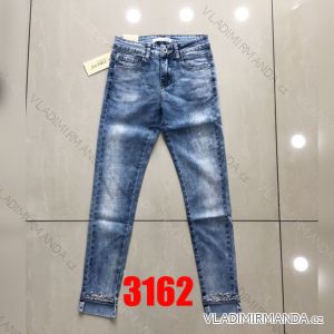 Rifle jeans s kamínky dámské (xs-xl) RE-DRESS 3162