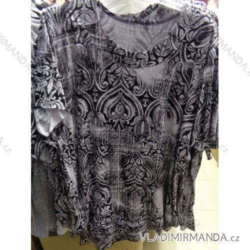 Tričko tunika krátky rukáv dámske (xl-5XL) poľských výrobcov na PM118060