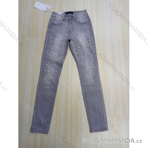 Jeansgewehr mit Damenperlen (xs-xl) LEX18029