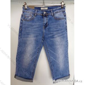 Rifle jeans 3/4 dlouhé dámské (36-46) SAL H055