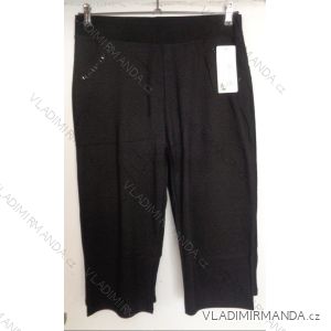 Kalhoty 3/4 dlouhé elastické dámské nadrozměrné (Xl-5xl) SAL22JA-87