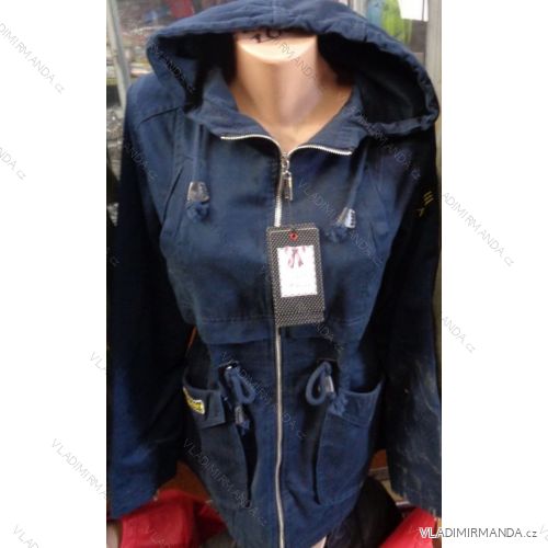 Bunda plátěná jarní tenká dámská (s-2xl) LHD FASHION BH-1722