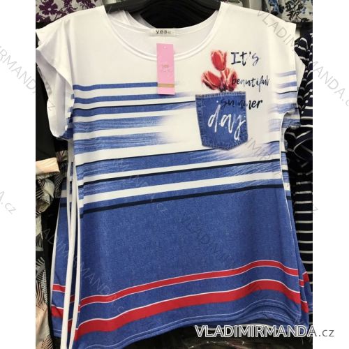 Tričko krátky rukáv dámske (l-3XL) poľských výrobcov na PM118073
