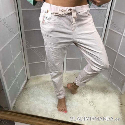 Trousers long thin summer women (uni sl) ITALIAN MODA IM518055