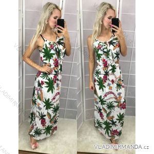 Sleeveless Long Ladies Summer Dresses (s-xl) ITALIAN Fashion IM108NK8455