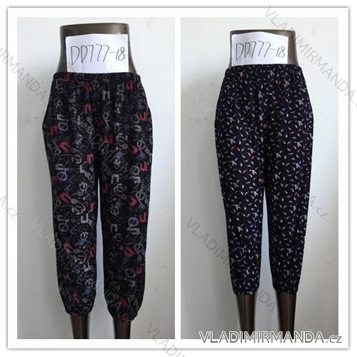 Leggings 3/4 Short Ladies (m-3xl) ELEVEK D777-18
