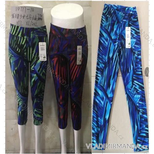 Legíny 3/4 krátké dámské (m/l, xl/2xl) ELEVEK D777-10