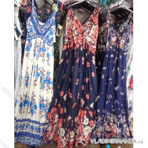 Dress for long ladies' flowers (uni sl) ITALIAN MODA IM718237
