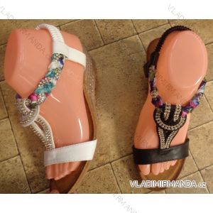 Sandále s kamínky na klínku dámské (36-41) OBUV OB118054