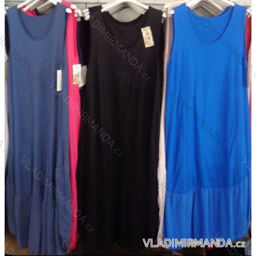 Šaty na raminka dámské (uni s-l) ITALSKá MODA IM718246