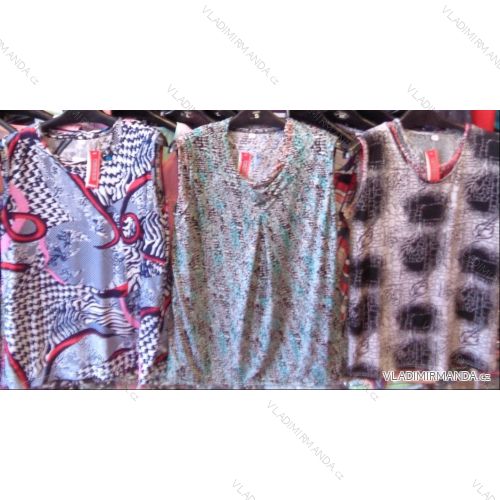 Tielko tričko bez rukávov dámske (l-3XL) WANDENG B-139-NLBX