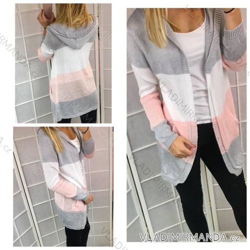 Cardigan svetr dámský (uni s-l) ITALSKá MODA IM718302