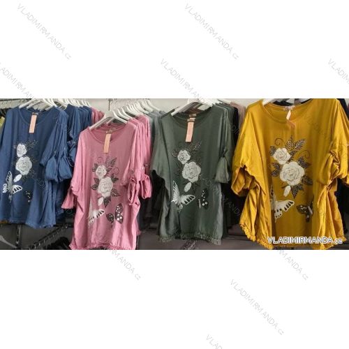 Tunic Dress 3/4 Long Sleeve Ladies (uni sl) ITALIAN Fashion IM1218071
