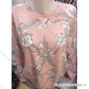 Svetr slabý dlouhý rukáv dámský (l-3xl) P-M FASHION POLSKá MóDA PM118174