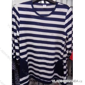 Dress Tunic Long Sleeve Strip Ladies (48-52) POLSKá Móda PM118184
