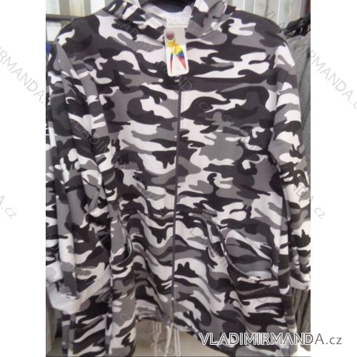Mikina maskáč dlouhý rukáv dámský nadrozměrné (xl-3xl) POLSKá MóDA PM118189
