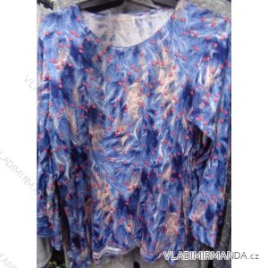 Tričko tunika 3/4 dlouhý rukáv dámské (l-3xl) POLSKá MóDA PM118194
