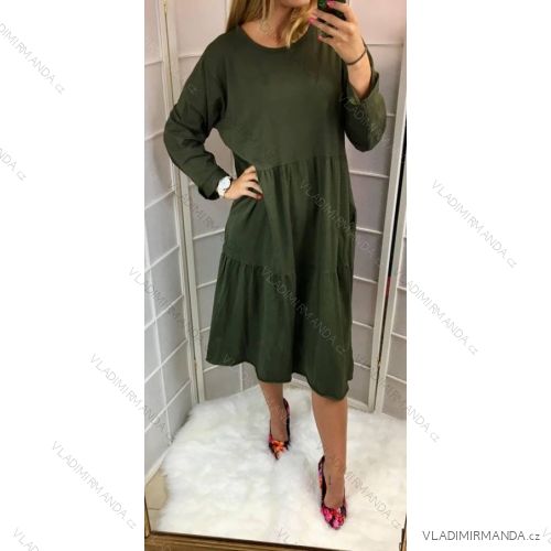 Šaty krátký  rukáv dámské (uni s-l)  ITALSKá MODA IM718964