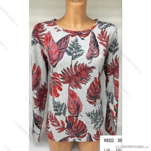 T-shirt tunic 3/4 long sleeve ladies (l-3xl) ERBOSSI PM118200
