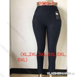 Legíny kalhoty dlouhé dámské thermo (xl-6xl) ELEVEK 9980-5E