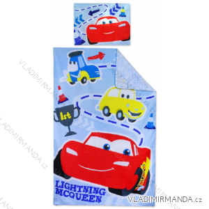 Povlečení cars mc queen dětské chlapecké (90*140cm; 40*55 cm) SETINO CR-H-BEDLINEN-03