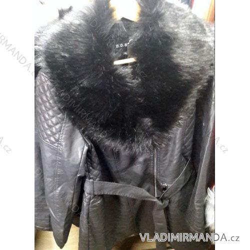 Kabát koženka dámsky (s-2xl) DDSTYLE TALIANSKÁ MÓDA IM918F633