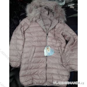 Mantel, Winterjacke mit Damenhaut (s, m, l, xl) ITALIENISCHE MODA IM918-WS-325-7
