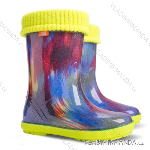 Gummistiefel isolierte Kinder (20-27) DEMAR HAWAI LUX PRINT AF
