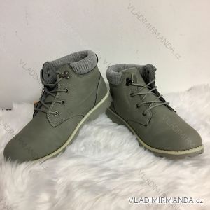 Topánky členkové WORKERY s kožušinkou dámske (36-41) OBUV OB1186751-4