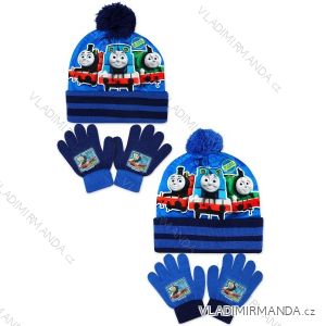 Set čiapky a rukavice mašinka tomáš (one size) SETINO 780-698