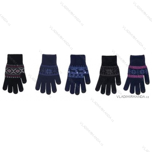 Gloves unisex wool (20-22cm) YOCLUB POLAND R-207Y
