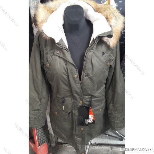 Kabát parka zimná s kožušinkou dámska (s-2xl) POĽSKO VIN18MV-9911