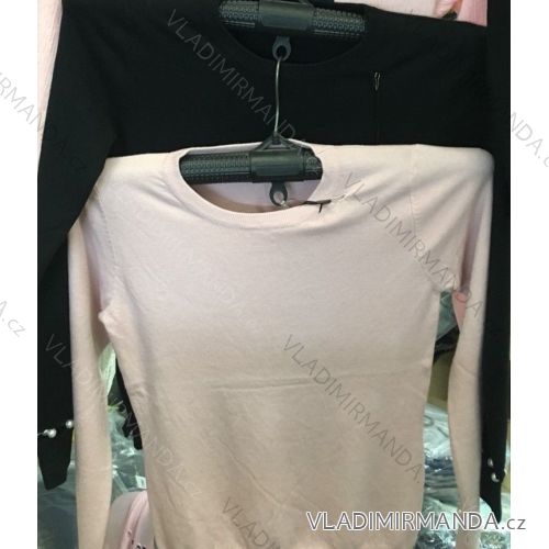 Tunika-Pullover Damen (uni sl) ITALIENISCHE MODA IM618256
