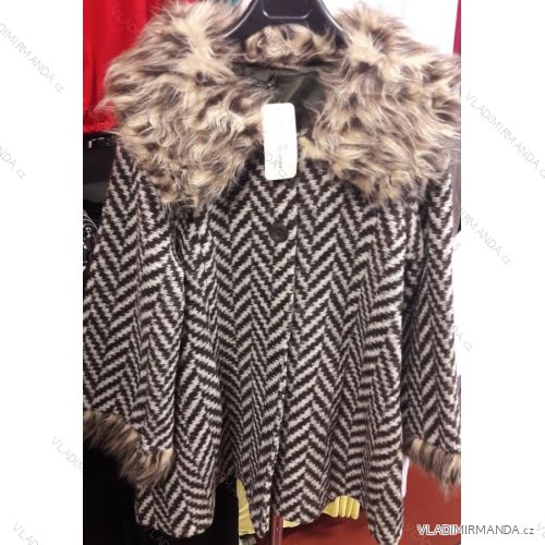 Kabát zimné s kožušinkou dámsky (uni sl) Talianska MODA IM2187139