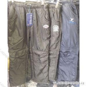 Nohavice zimné šušťákové zateplené flaušom dorast chlapčenské (134-164) Active Sport-663
