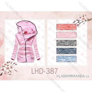 Mikina teplá prodloužená dámská (s-2xl) LHD FASHION LHD-387