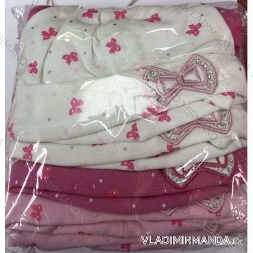 Autumn cap over ears baby girl (1-3 years) POLSKÁ VÝROBA POL118240