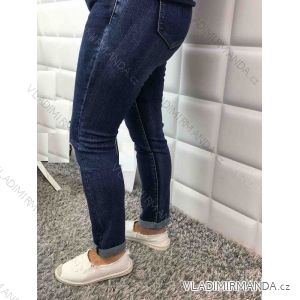 Rifle jeans úzke dlhé dámske (38-40-42-44-46-48) MFASHION MF186506-2
