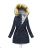 Women's coat warm coat with fur two-sided mhm fashion (s-2xl) LEU18B1069W211

