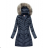 Women's jacket warm coat with fur two-sided mhm fashion (s-xl) LEU18-MHM-W735