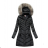 Women's jacket warm coat with fur two-sided mhm fashion (s-xl) LEU18-MHM-W735