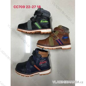 Topánky zimné členkové detské chlapčenské (22-27) RISTAR OBUV RIS18CC709
