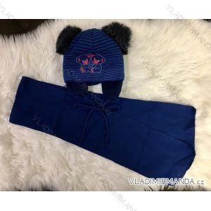Wintermütze mit Pullover Komplett mit Schal Infant Boys (44-46) PV31804