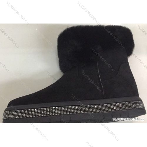 Topánky členkové s kožušinkou dámske (36-41) OBUV OB318001
