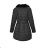 Bunda dámska teplá prešívaná s kožušinkou (3XL-6XL) POĽSKO LEU18-10H5527BIG
