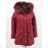 Bunda / parka dámska teplá s kožušinkou (s-2xl) POĽSKO LEU18-10H5507
