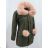 Jacket / park women warm with fur (s-2xl) LIEBLANT LEU18-1210H5512
