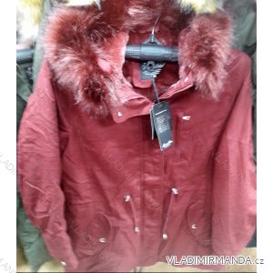 Kabát parka zimná s kožušinkou nadrozmerné dámsky (xl-5XL) FEI FA MA1185601
