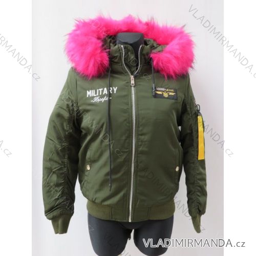 Ladies jacket warm with fur (s-2xl) LIBLAND LEU18-10H70676
