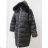 Jacket / coat ladies warm quilted with fur (s-2xl) LIBLAND LEU18-10H70525
